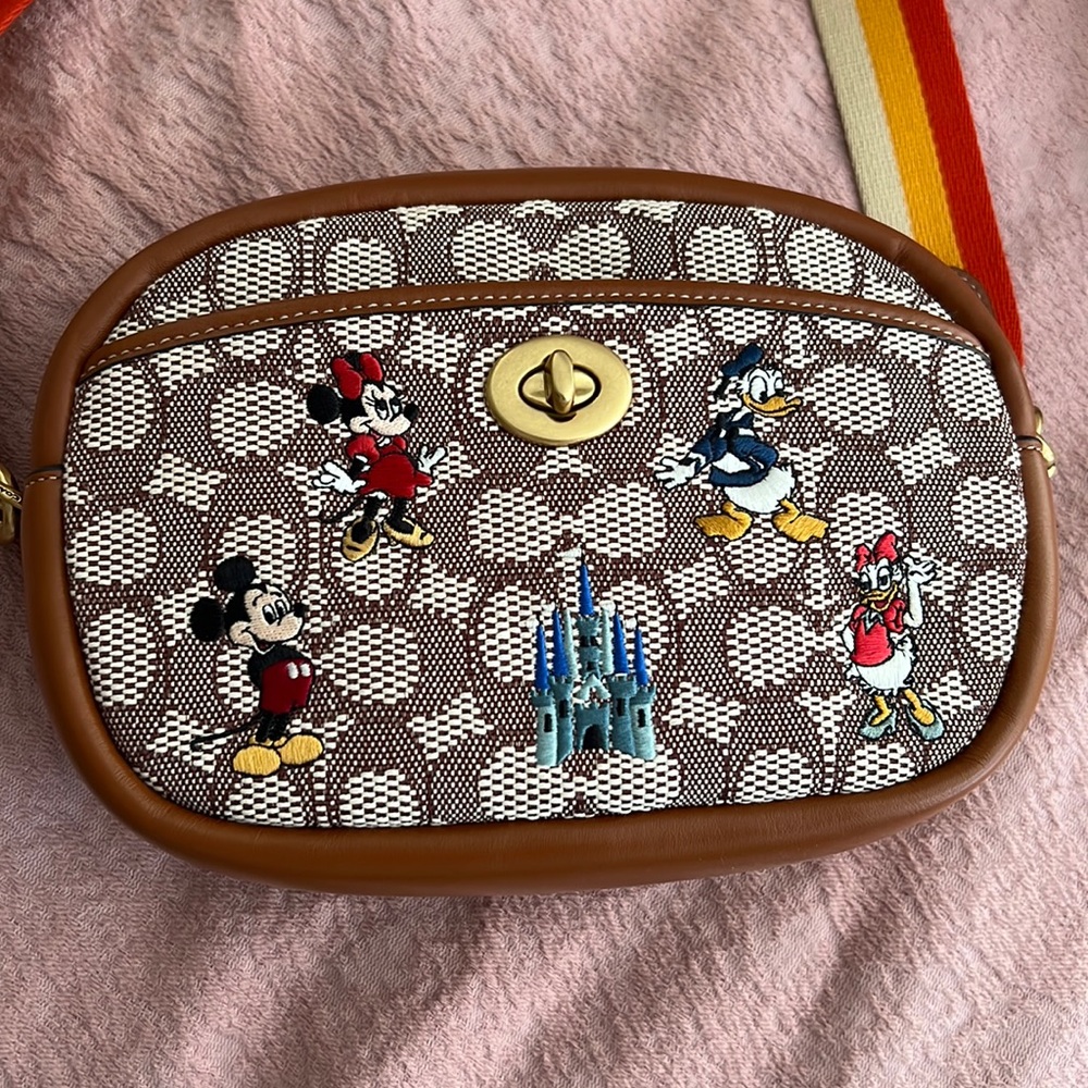 Disney x Coach Mickey Mouse and Friends Camera Bag
